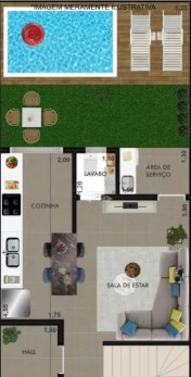 Casa, 2 quartos, 96 m² - Foto 24