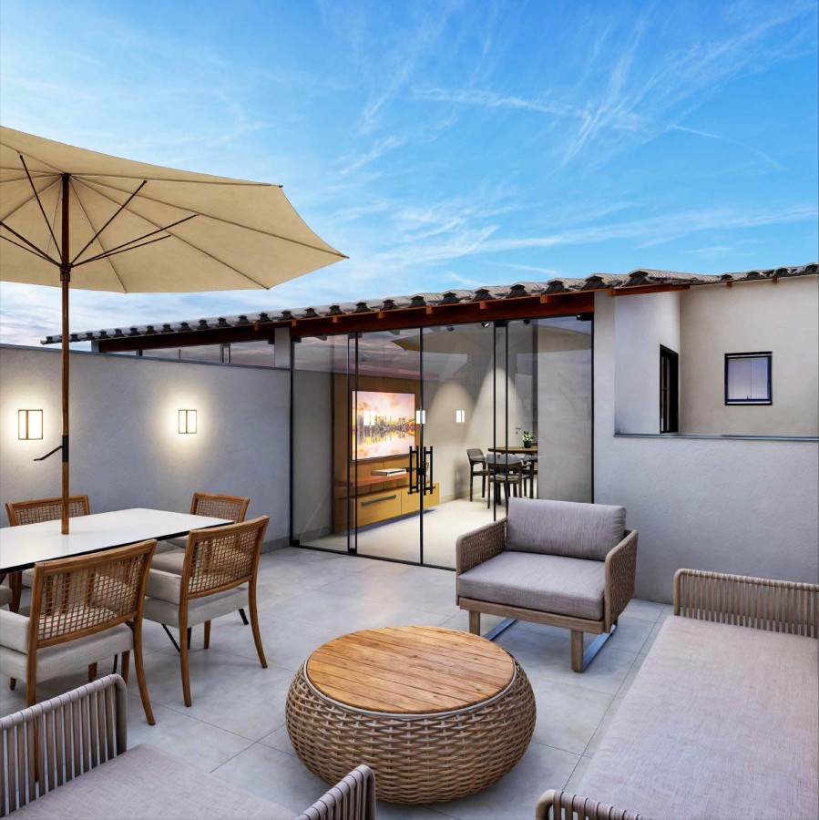 Cobertura, 2 quartos, 100 m² - Foto 1