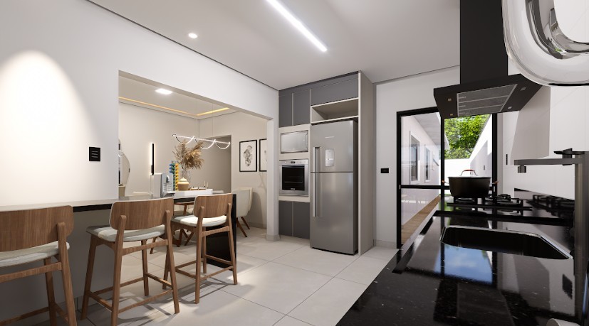 Casa, 3 quartos - Foto 1