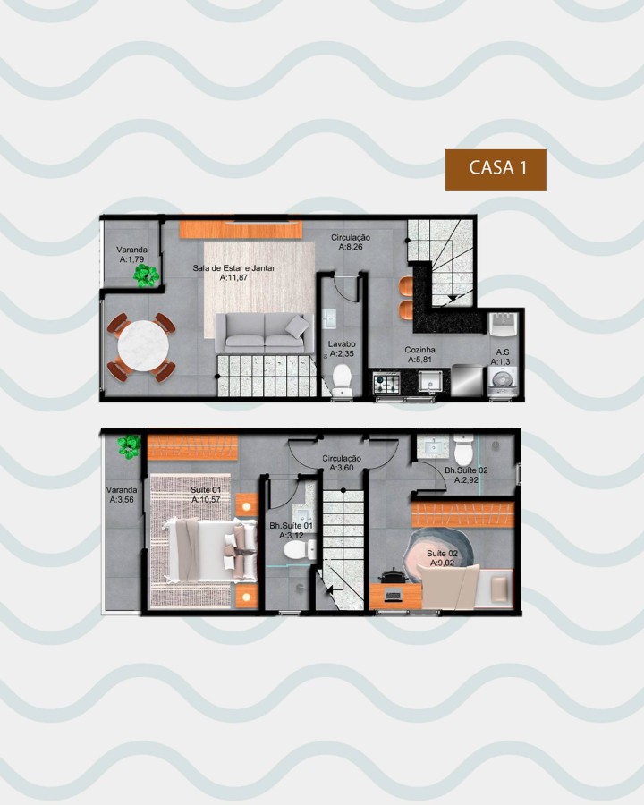Apartamento, 2 quartos, 54 m² - Foto 5