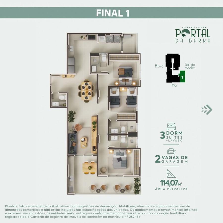 Apartamento, 3 quartos, 114 m² - Foto 15